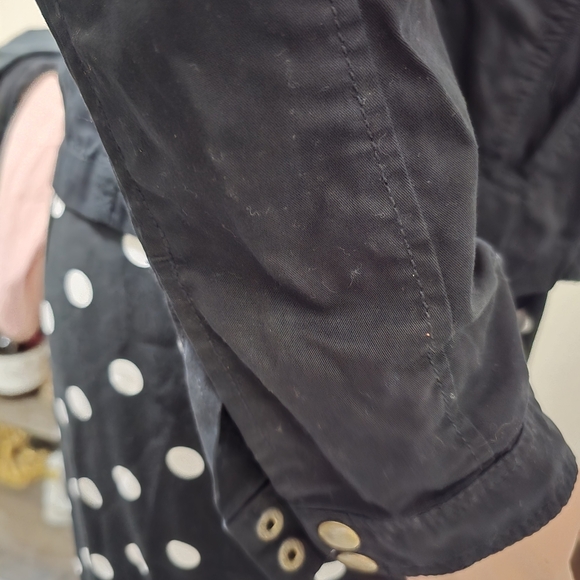 Express Black Utility Jacket for Women - Picture 6 of 7